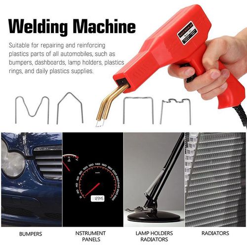 Plastic Welder Kit for Bumper Repair, 200 Staples, Hot Stapler Welding Gun, Plastic Welding Repair Kit with Carry Case, 4 Types Staples, Plastic Repair DIY Tools Item | Buy Plastic Welder Kit for Bumper Repair, 200 Staples, Hot Stapler Welding Gun, Plastic Welding Repair Kit with Carry Case, 4 Types Staples, Plastic Repair DIY Tools | SPOP Enterprise Global